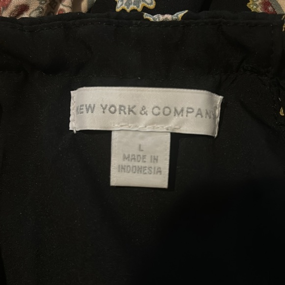 NY & Co Women's Halter Dress Multicolor Bohemian - Picture 5 of 6